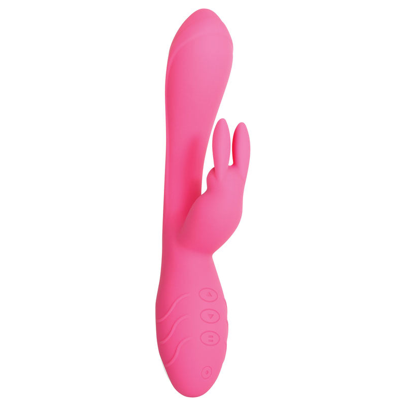 Evolved Bunny Kisses - Pink 20 cm USB Rechargeable Rabbit Vibrator-EN-RS-7662-2