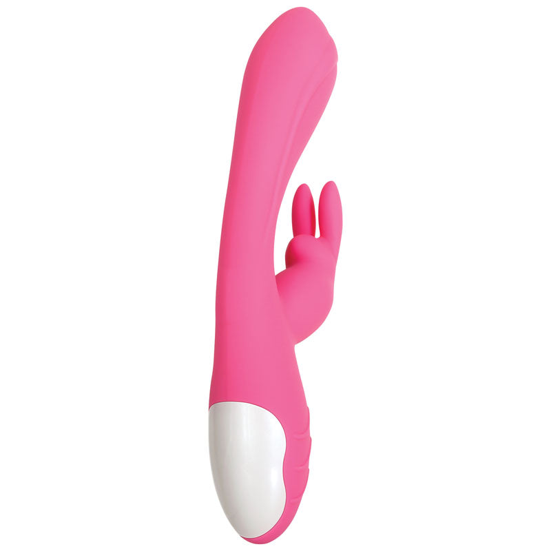 Evolved Bunny Kisses - Pink 20 cm USB Rechargeable Rabbit Vibrator-EN-RS-7662-2