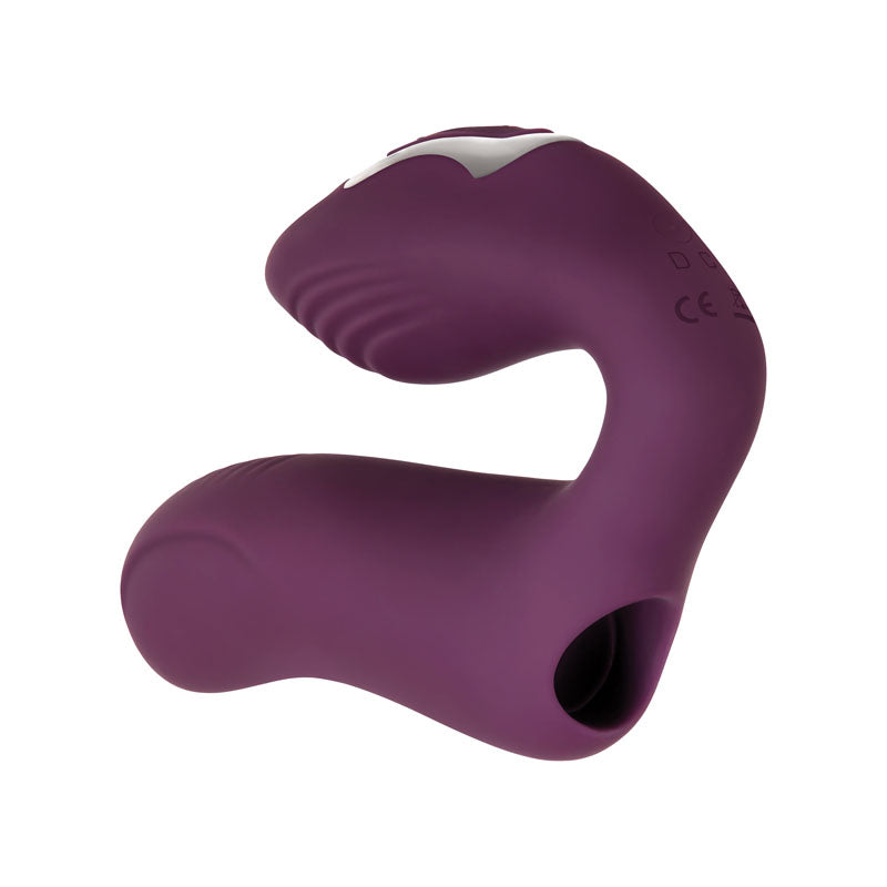 Evolved Helping Hand - Purple USB Rechargeable Dual Finger Stimulator-EN-RS-7747-2