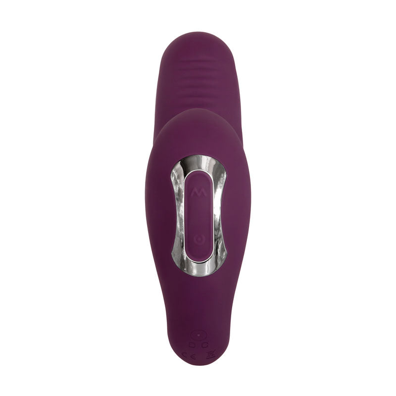 Evolved Helping Hand - Purple USB Rechargeable Dual Finger Stimulator-EN-RS-7747-2