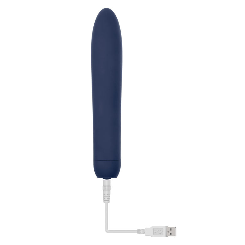 Evolved STRAIGHT FORWARD - Blue 16.5 cm USB Rechargeable Vibrator-EN-RS-9253-2