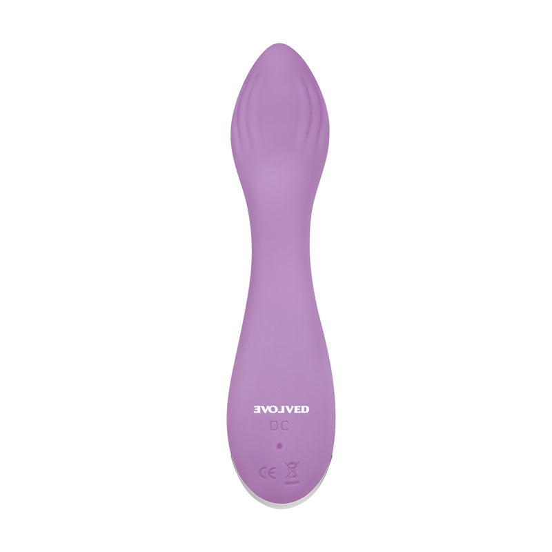 Evolved LILAC G - Lilac 11.5 cm USB Rechargeable Mini Vibrator-EN-RS-9499-2