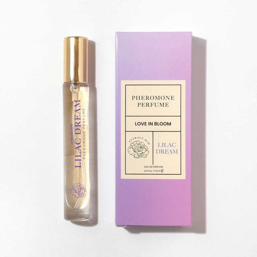 Eye Of Love Love In Bloom Lilac Dream Pheromone Perfume - 10ml - Vanilla Scented Pheromone Parfum for Women to attract Men - 10 ml Spray - EOL-P-84
