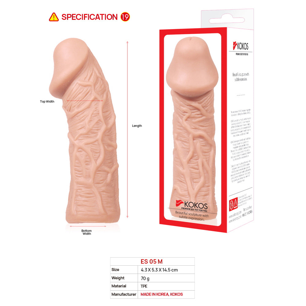Kokos Extreme Penis Sleeve for Size & Satisfaction