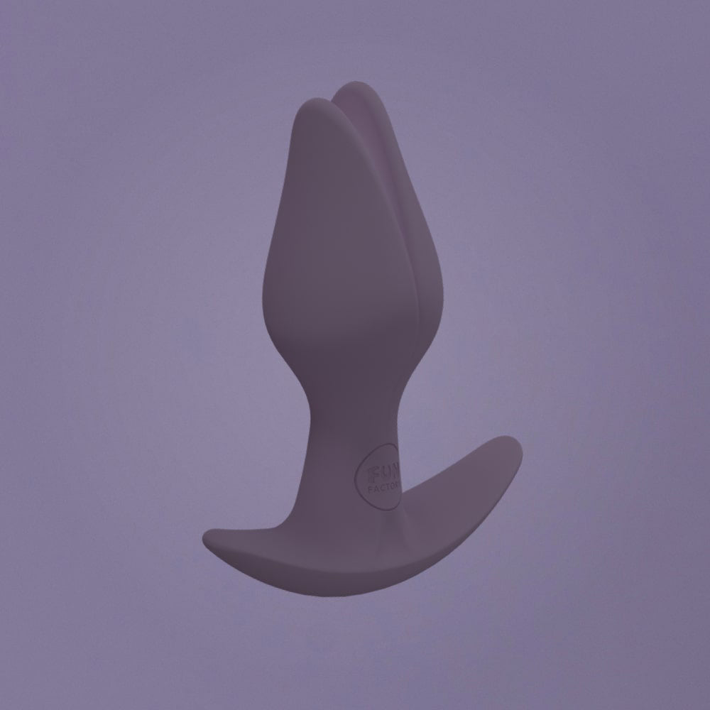 Fun Factory BOOTIE FEM dark taupe - Dark Taupe 8.5 cm Butt Plug for Women-FF000851DT01