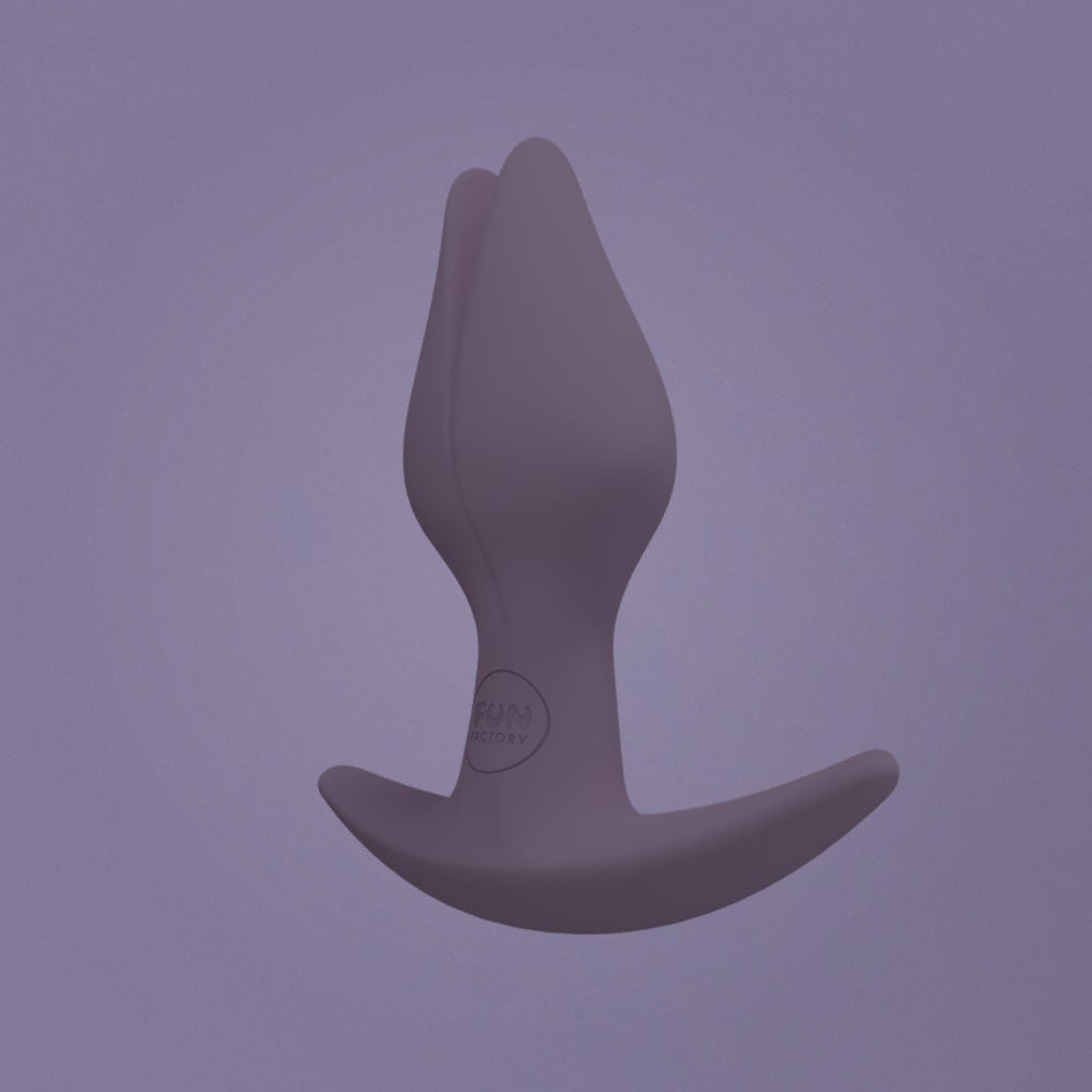 Fun Factory BOOTIE FEM dark taupe - Dark Taupe 8.5 cm Butt Plug for Women-FF000851DT01