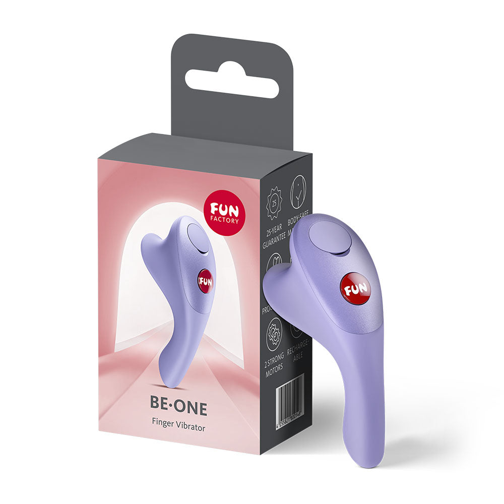Fun Factory BE-ONE Purple - Purple USB-C Rechargeable Finger Stimulator - FF000948PL01