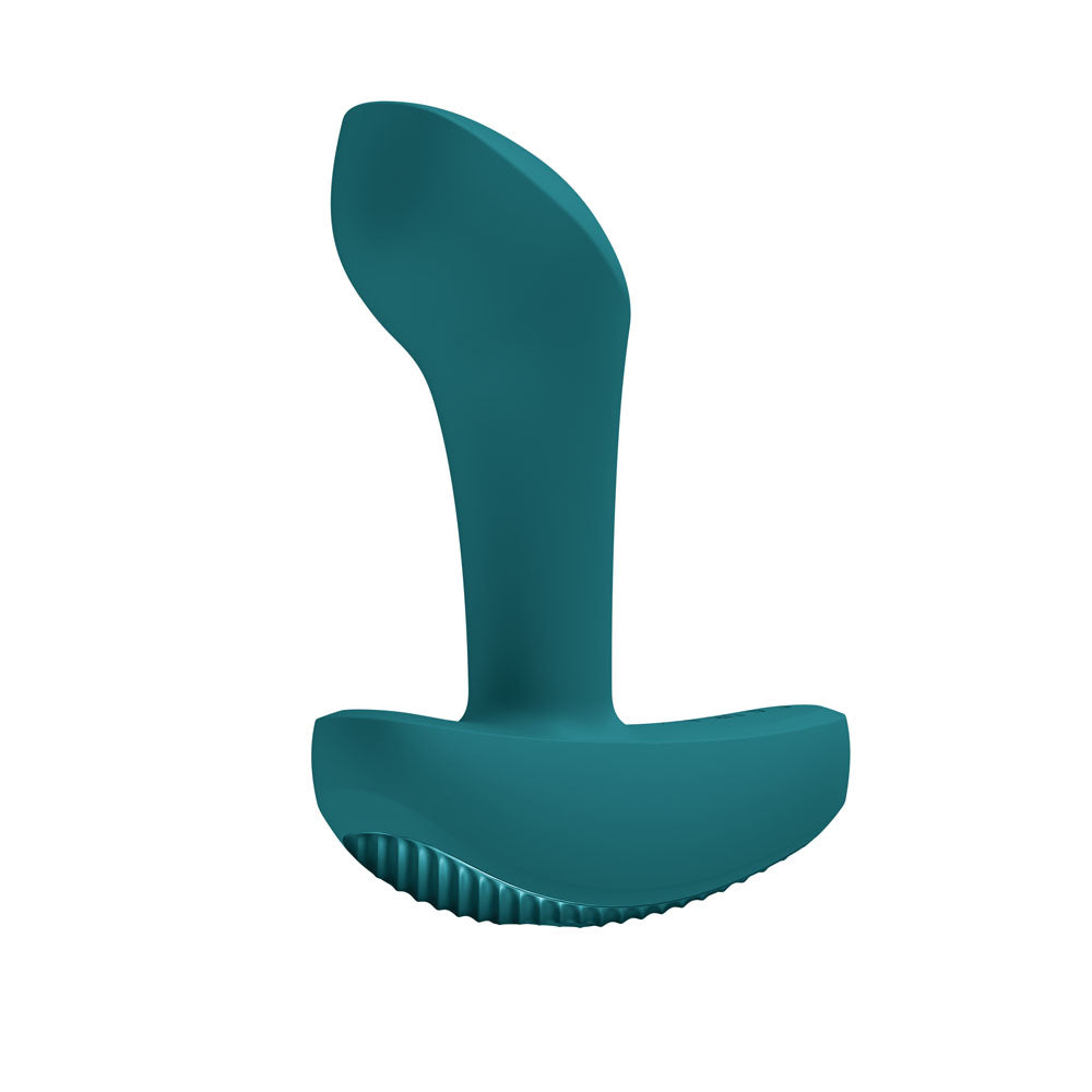 Fun Factory BOOTY VIBE Bottle Green - Bottle Green 9.7 cm USB-C Rechargeable Vibrating Anal Plug-FF000956BT01