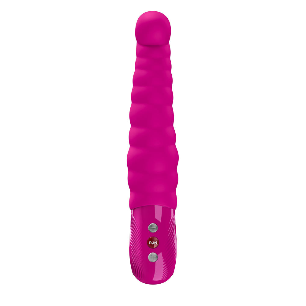 Fun Factory PATCHY PAUL Magenta - Magenta 23 cm USB-C Rechargeable Vibrator - FF000982MG01