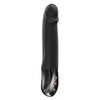 Fun Factory STRONIC REAL Black - Black USB Rechargeable Thrusting Vibrator-FF000993BK01