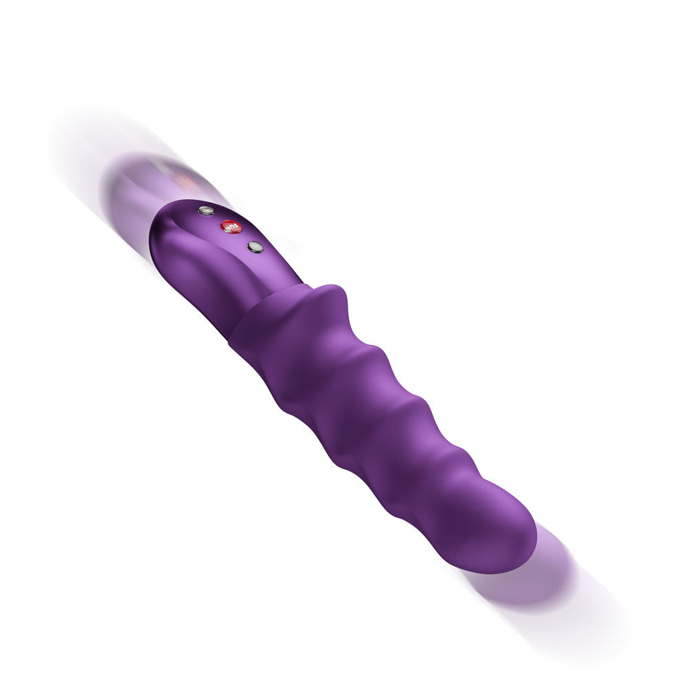 Fun Factory STRONG SURF - Purple USB Rechargeable Thrusting Vibrator-FF000994DV01