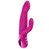Fun Factory BI STRONIC IMMERSE Magenta - Magenta 22.1 cm USB-C Rechargeable Thrusting Vibrator - FF001031MG01