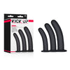 Kick Up Silicone Vaginal Training Kit - Black Vaginal Dilators - Set of 3 Sizes