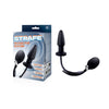 Strife - Black Inflatable Butt Plug with Hand Pump