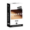 Four Seasons Naked Black - Ultra Thin Black Condoms - 12 Pack-FOR128