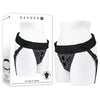 Gender X DOUBLE RIDER - Black Adjustable Strap-On Harness (No Probe Included)-GX-HR-9024-2