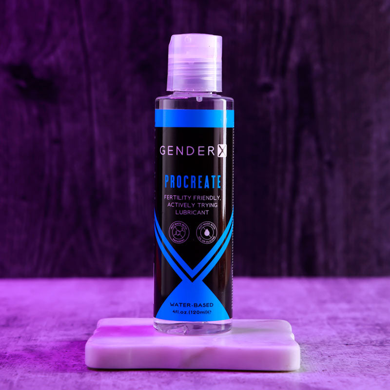 Gender X PROCREATE - 120 ml - Fertility Friendly Water Based Lubricant - 120 ml-GX-LQ-1973-2