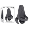 Gender X UNDERCARRIAGE - Grey USB Rechargeable Vibrating Ring-GX-RS-3168-2