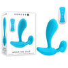 Gender X WEAR ME OUT - Blue 11.1 cm USB Rechargeable Wearable Vibrator with Wireless Remote-GX-RS-3823-2