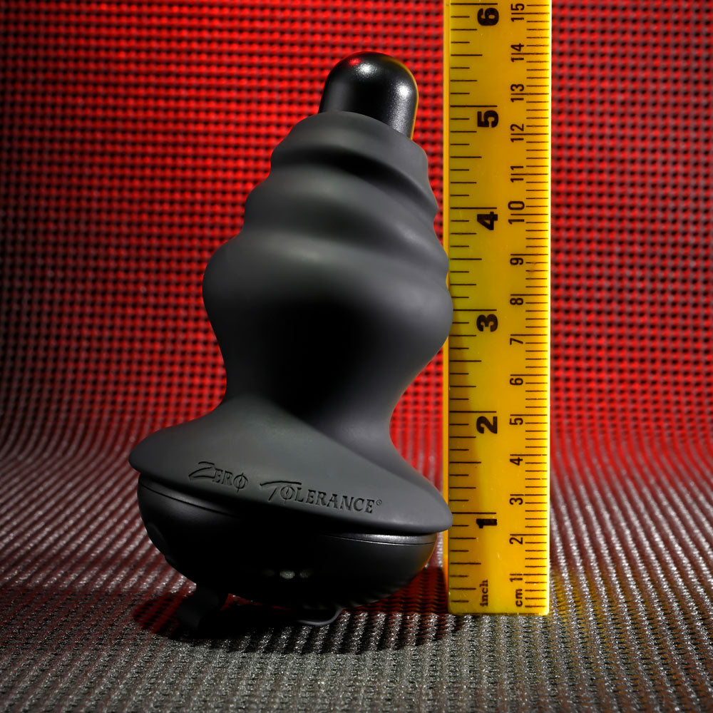 Gender X ECHO - Black 15.3 cm USB Rechargeable Butt Plug-GX-RS-3939-2