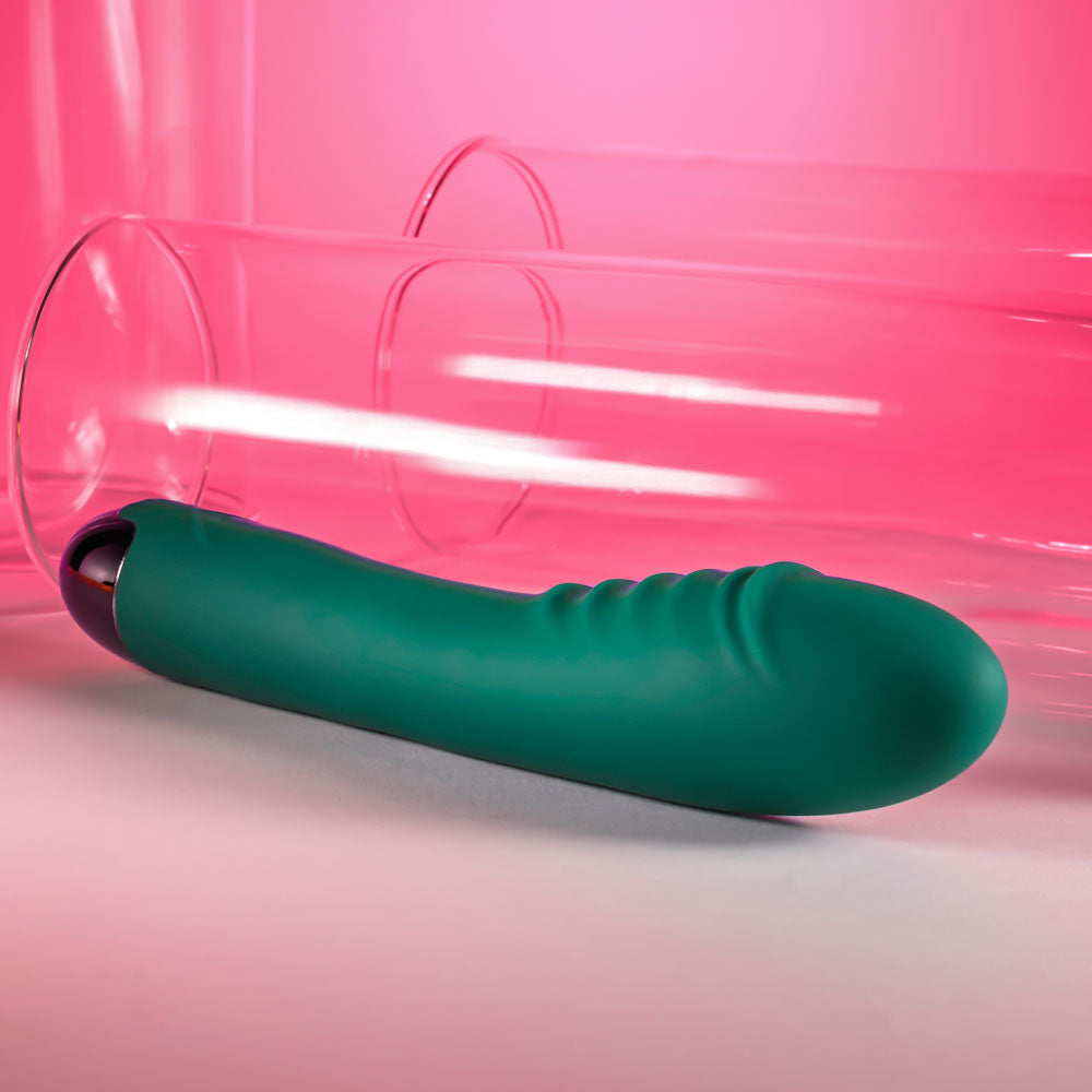 Gender X PIROUETTE - Green 20.6 cm USB Rechargeable Vibrator-GX-RS-5056-2