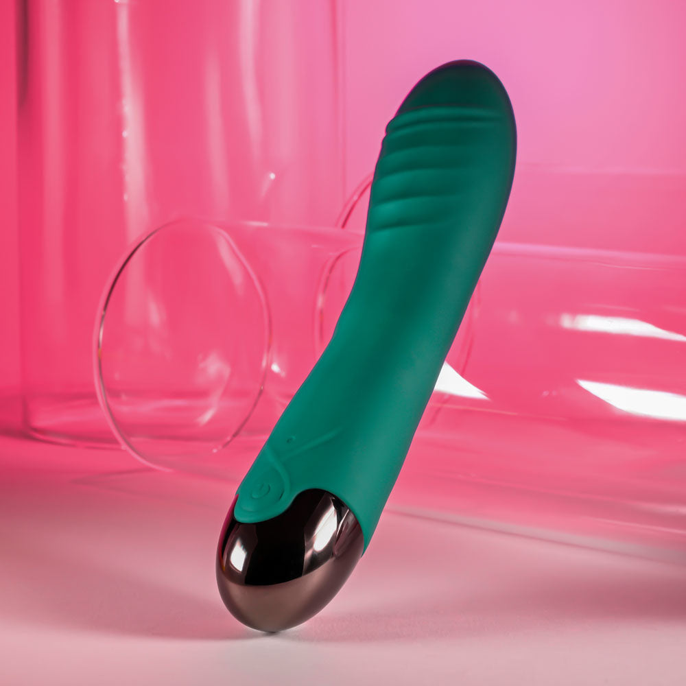 Gender X PIROUETTE - Green 20.6 cm USB Rechargeable Vibrator-GX-RS-5056-2