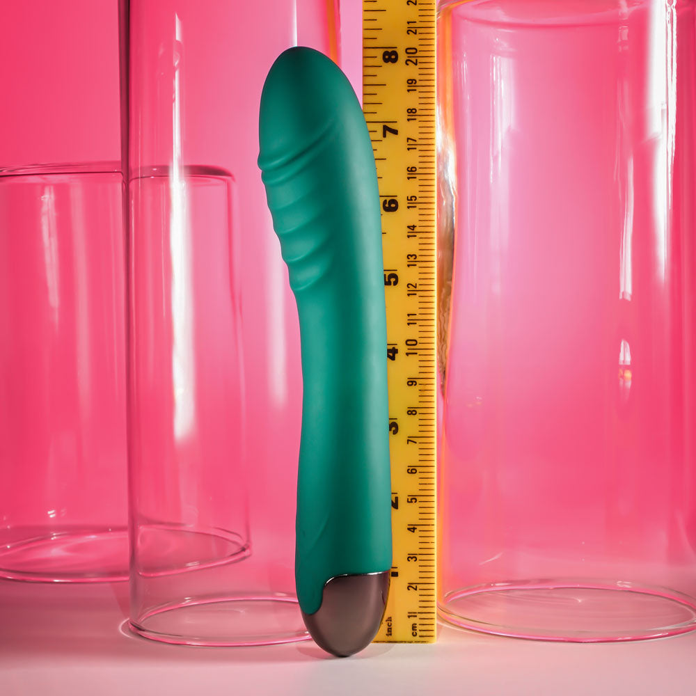 Gender X PIROUETTE - Green 20.6 cm USB Rechargeable Vibrator-GX-RS-5056-2