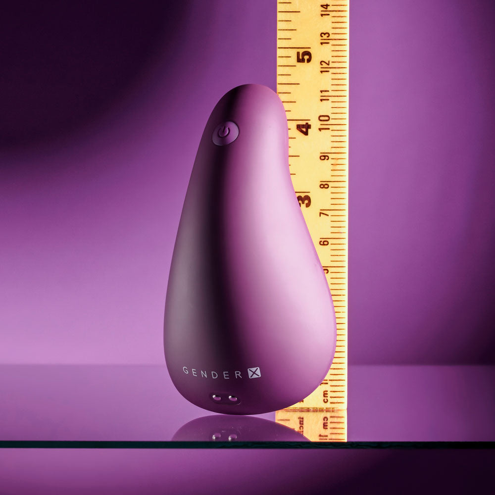 Gender X BJ BUDDY - Purple USB Rechargeable Vibrating Unisex Stimulator - GX-RS-6206-2