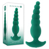 Gender X THE RATTLER - Green 17 cm USB Rechargeable Vibrating and Twirling Anal Plug - GX-RS-7357-2