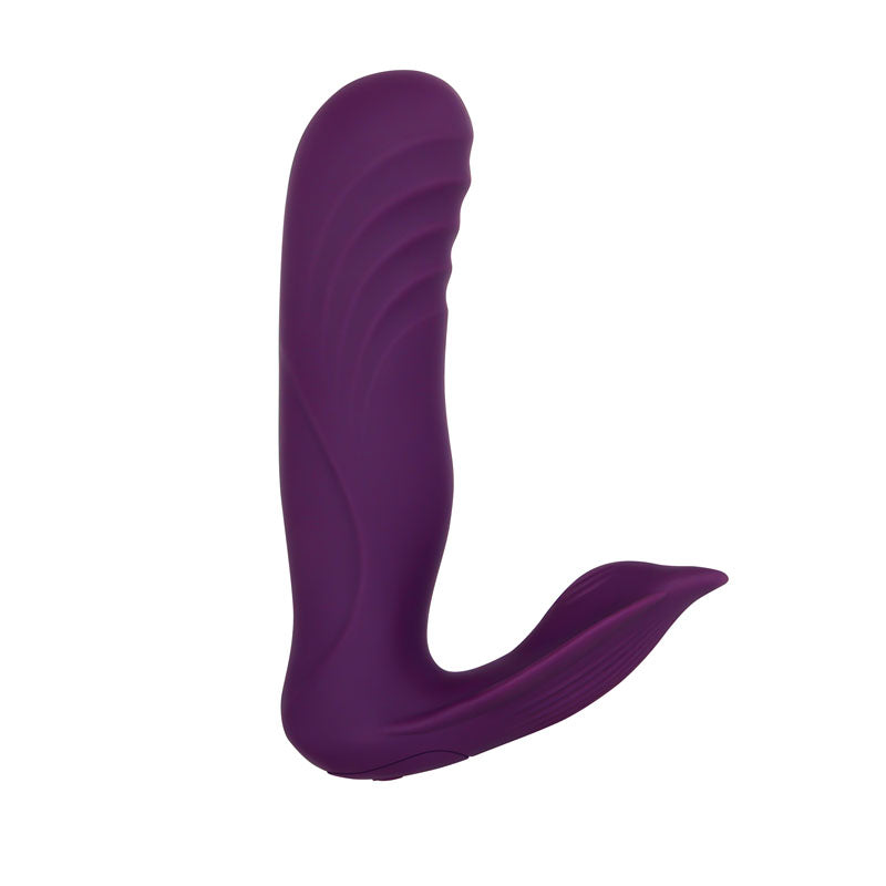 Gender X VELVET HAMMER - Purple USB Rechargeable Wearable Vibe with Remote-GX-RS-8935-2