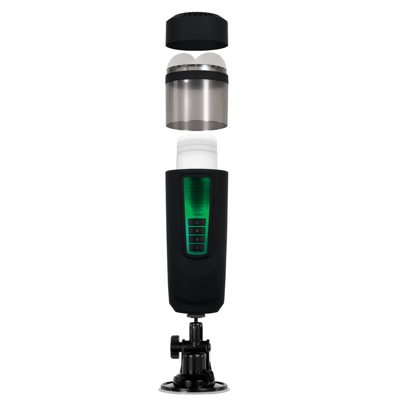 Gender X MESSAGE IN A BOTTLE - USB Rechargeable Thrusting & Spinning Masturbator-GX-RS-9062-2