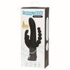 Happy Rabbit Triple Curve Rechargeable Rabbit Vibrator Black