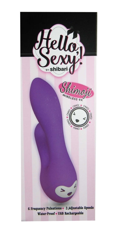 Shimoji OMG! (Purple/9 multi-pulsations/rechargeable) Hello