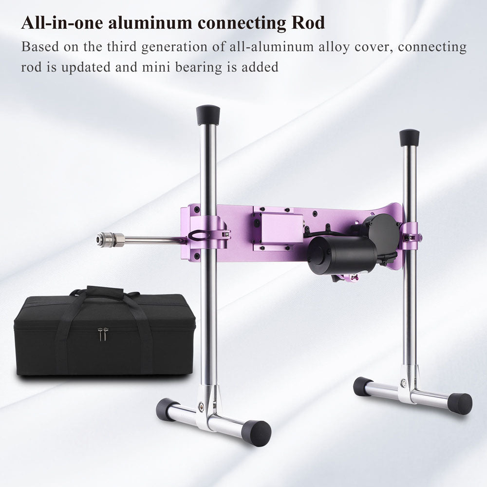 Hismith Premium 3.0 Sex Machine - Pink - Pink Mains Powered Sex Machine with App Control and Re