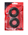 HUNKY JUNK STIFFY 2-PACK NO-ROLL C-RINGS - TAR ICE-HUJ-126-TARICE