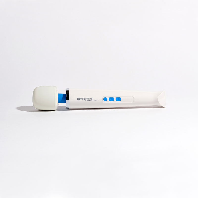 Magic Wand Rechargeable - White Rechargeable Massage Wand-HV-270AU