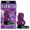 Alien Nation - Borg - Purple/Black 11.5 cm Penis Sheath-IC1369