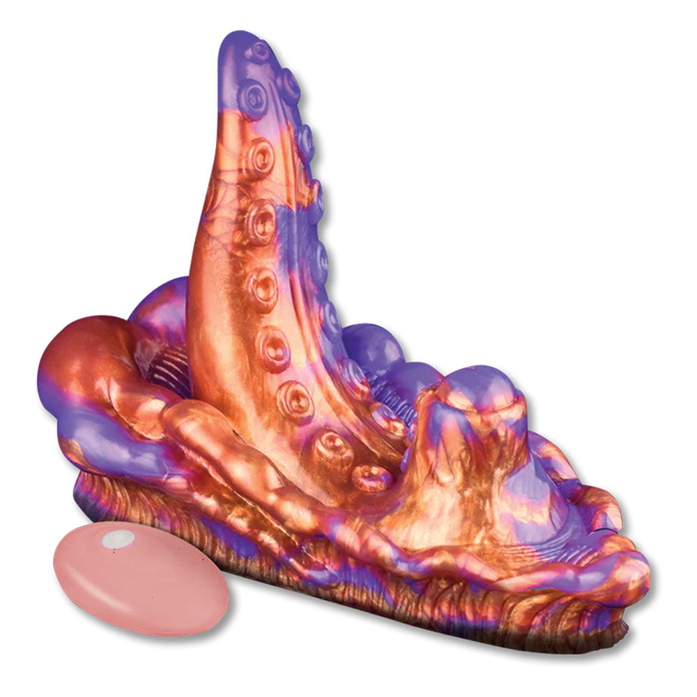Alien Nation - Copperhead - Coloured USB Rechargeable Vibrating Fantasy Grinder Pad with Remote-IC1378