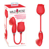 Wild Rose Come Hither & Suction Vibrator-(ic1707)