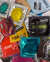 Assorted Condoms Pack Condoms (40 Bulk Packed Condoms)