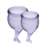 Satisfyer Feel Secure Menstrual Cup (Lilla)-J1766-4