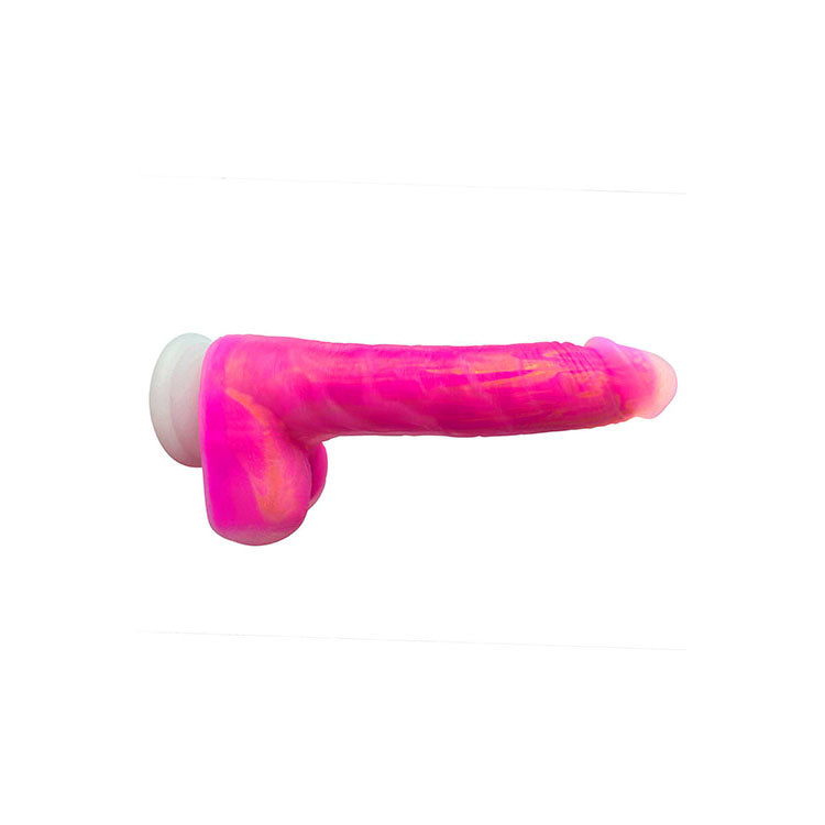 Adam & Eve THE SQUIGGLER - Pink 22.8 cm USB Rechargeable Thrusting Vibrating & Gyrating Dildo with Wireless Remote - J841 1800