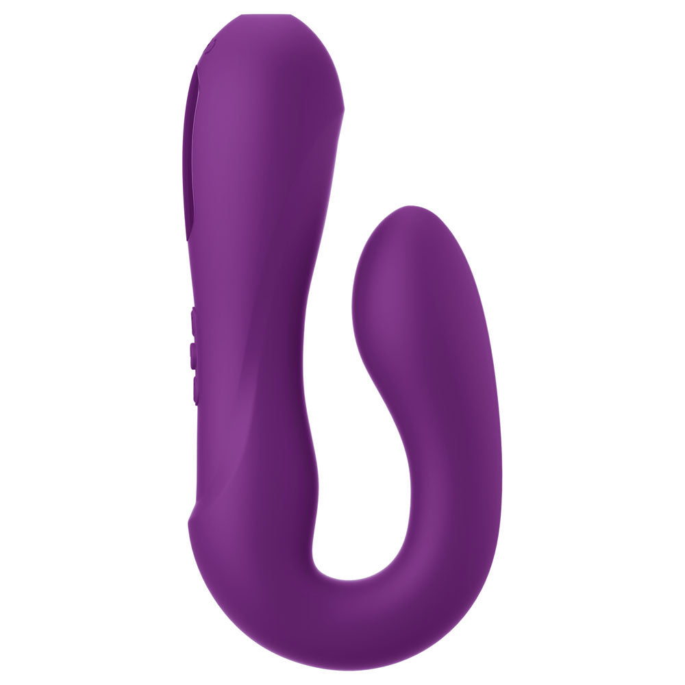 JimmyJane Reflexx Rabbit 1 - Purple USB Rechargeable Dual Vibrator-JJ10303