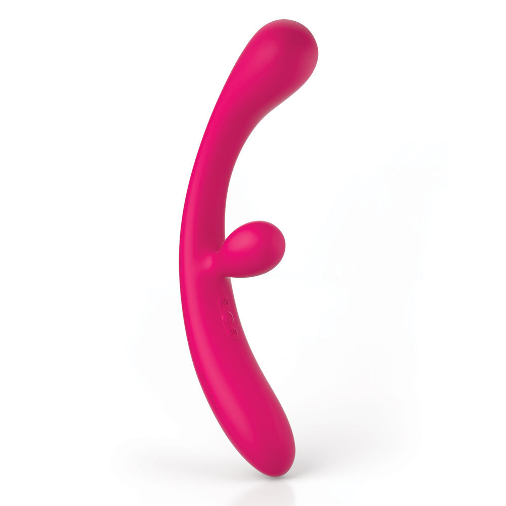 JimmyJane Reflexx Rabbit 3 - Pink 23 cm USB Rechargeable Vibrator-JJ10305