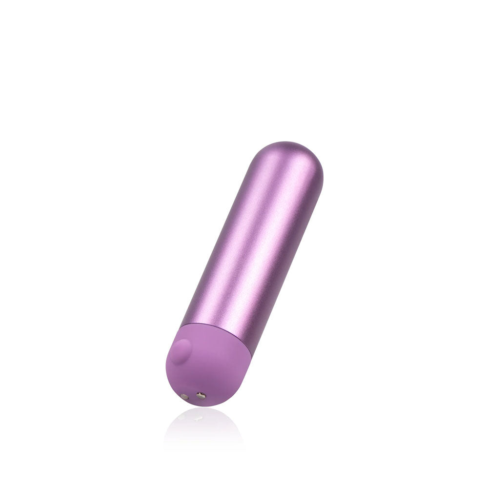 JimmyJane Mini Chroma - Purple - Purple 7.8 cm USB Rechargeable Bullet with Wireless Remote-JJ10514