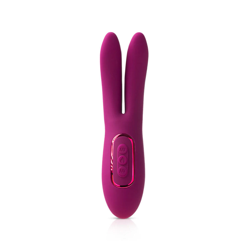 JimmyJane Solis Ascend 2 PRO - Purple 16 cm USB Rechargeable Dual Tip Stimulator-JJ10684