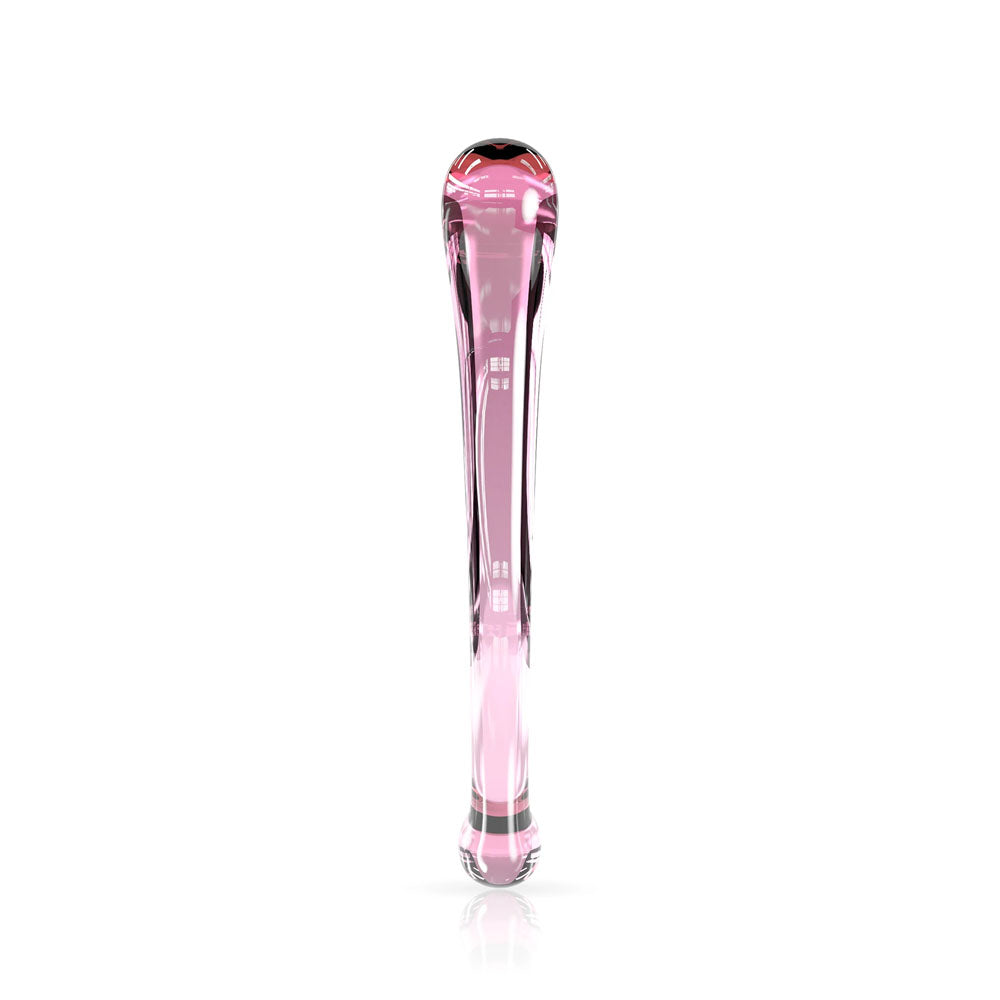 JimmyJane Dillenia Gama - Pink Glass 24.6 cm Dildo-JJ10752