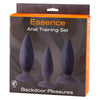 Seven Creations Essence Training Set - Black Butt Plugs - Set of 3 Sizes-K0006B10PGBX