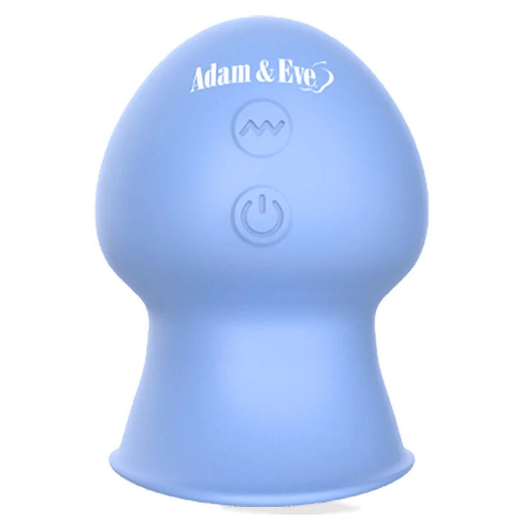 Adam & Eve EVES PLEASURE DOME - Blue - Blue USB Rechargeable Spinning & Vibrating Stimulator - L023 4000