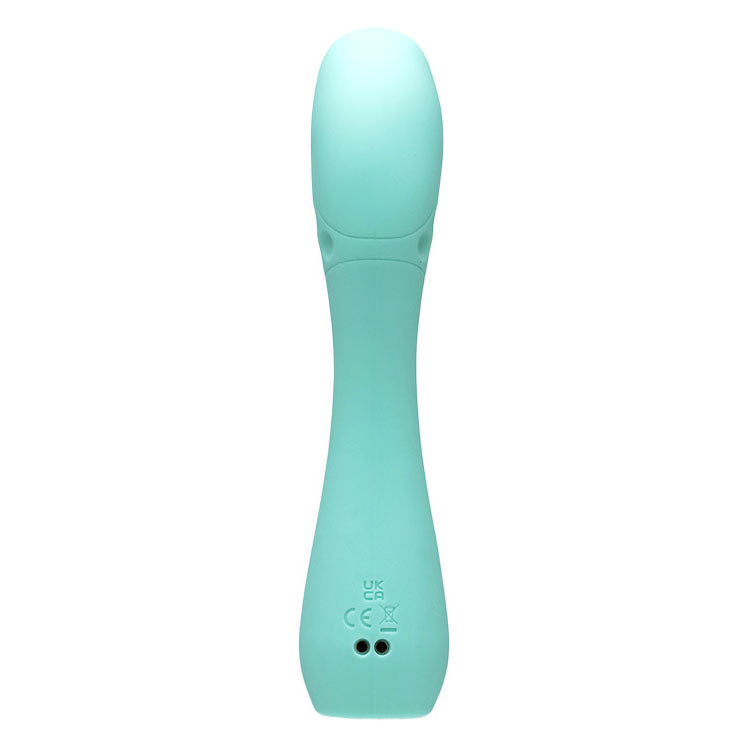 Adam & Eve GROOVY GLOW-UPS Flexie - Blue 19 cm USB Rechargeable G-Spot Vibrator - L181 4500